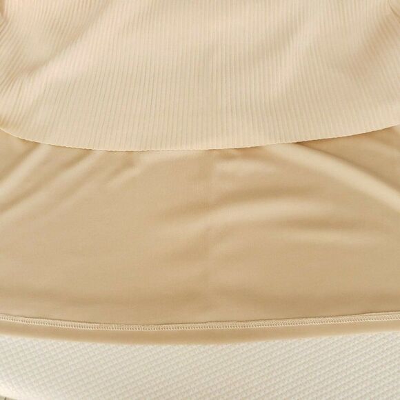 One Clothing Nude Beige On Off Shoulder Dress M - Picture 5 of 7